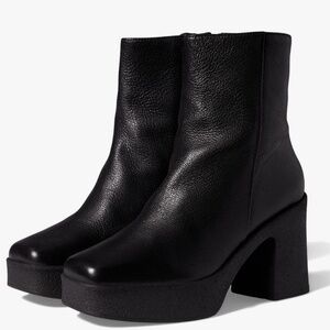 Seychelles Black Navigate Boot, Size 8/EU39